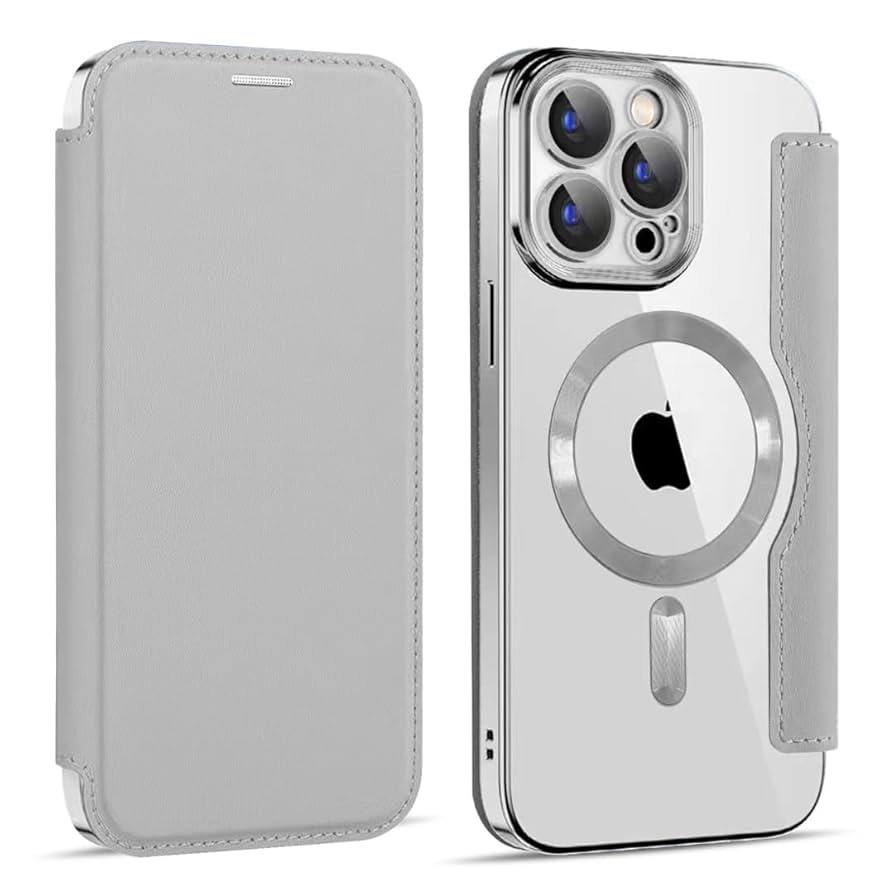 Amazon.co.jp: CeleBerry iphone 15 ケース 手帳型 透明 薄型